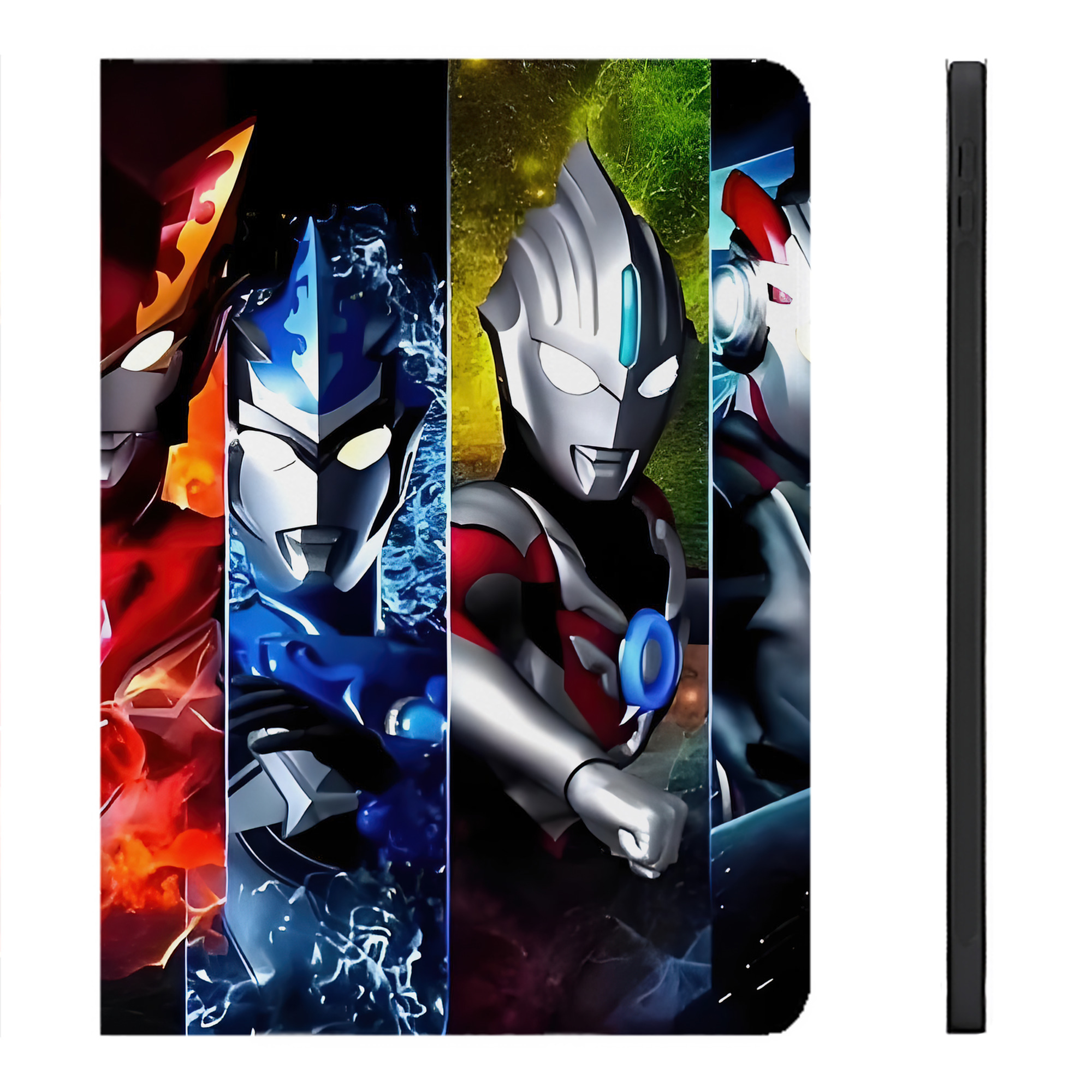 （画像用） ウルトラマン Ultraman IPadケース ペンホルダー付き ブックスタイルデザイン